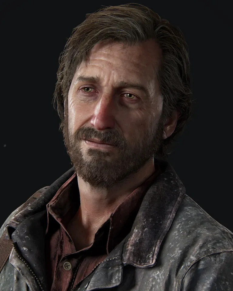 David in a character render from The Last of Us Part I
