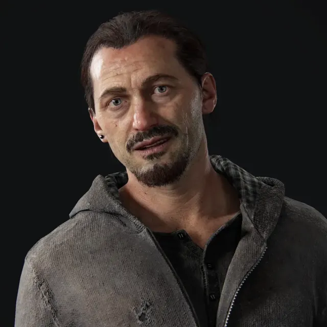 Robert in the video game The Last of Us Part I