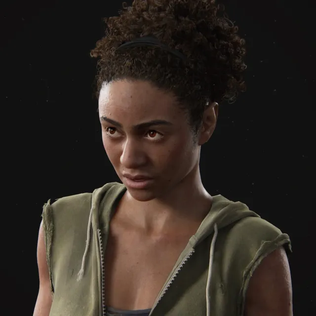 Nora Harris in the video game The Last of Us Part II