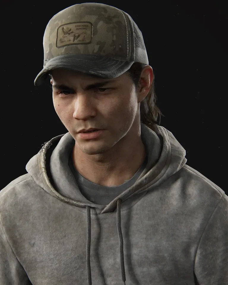Jordan in the video game The Last of Us Part II